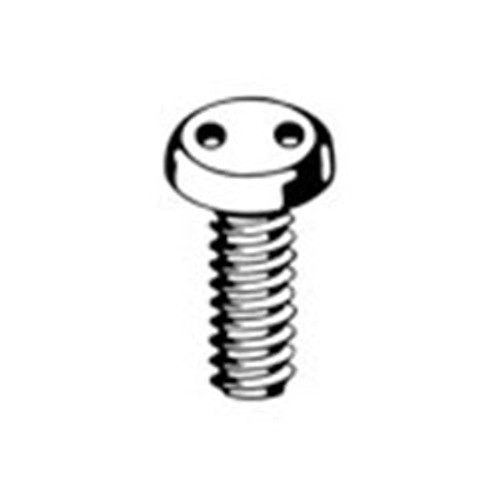 4-40 X 1/2" Pan Head "Snake Eyes" Spanner Machine Screw, 18-8 Stainless Steel (100/Pkg.)