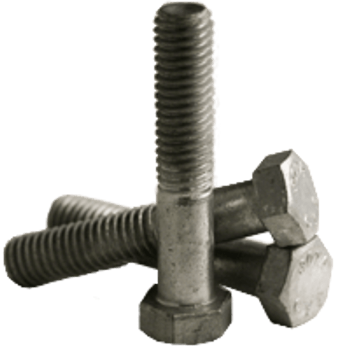 1-1/8"-7 x 3" Hex Bolts A307 Grade A Coarse HDG (40/Bulk Pkg.) 1-1/8"-7 x 3" Hex Bolts A307 Grade A Coarse HDG (40/Bulk Pkg.)