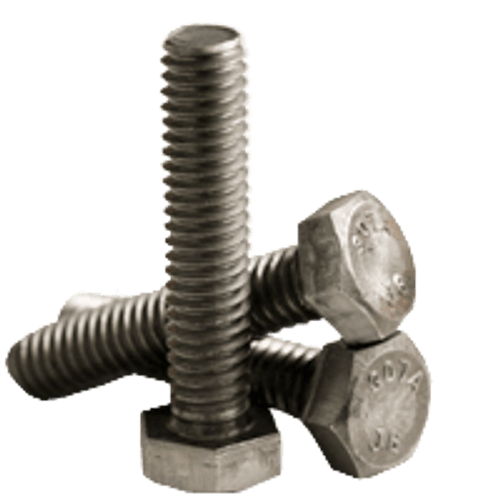 5/16"-18 x 3-1/2" Fully Threaded Hex Tap Bolt A307 Grade A Coarse Low Carbon Plain (475/Bulk Pkg.)