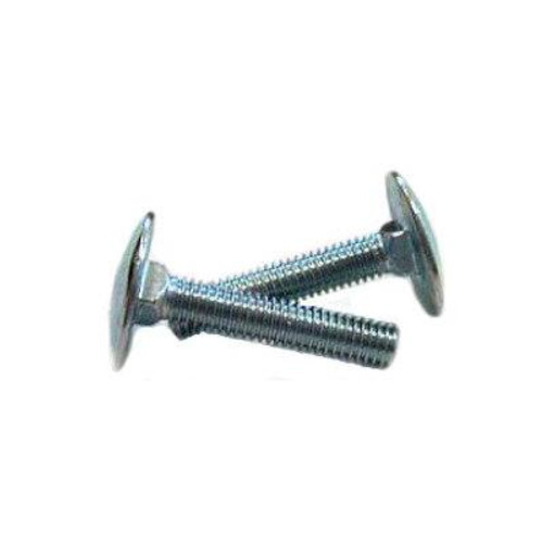 3/8"-16 x 1" Fully Threaded A307 Grade A Step Bolts Full Threaded Zinc Cr+3 (50/Pkg.)