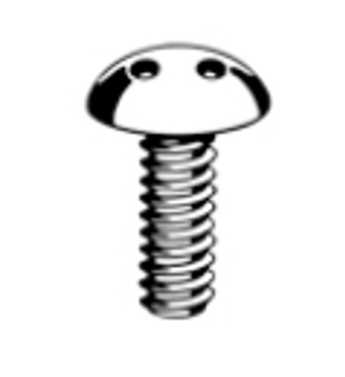 10-24 X 1 Truss Head "Snake Eyes" Spanner Machine Screw, 18-8 Stainless Steel (100/Pkg.) 10-24 X 1 Truss Head "Snake Eyes" Spanner Machine Screw, 18-8 Stainless Steel (100/Pkg.)