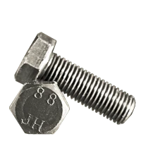 M10-1.50 x 70 mm Fully Threaded Hex Cap Screws 8.8 DIN 933 Coarse Med. Carbon Plain (400/Bulk Pkg.)