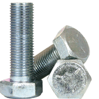 1/2-13 X 3 1/2" Grade 5 Hex Cap Screws – Coarse Thread, Zinc Finish, WARREN FASTENINGS SOUTH, 3203