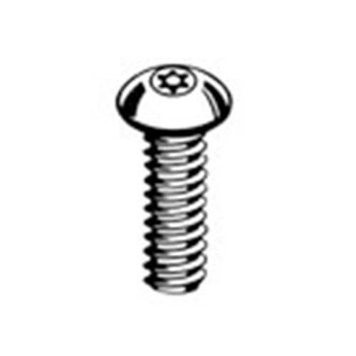 M3-0.5 X 16 Button Head Torx Security Machine Screw, 18-8 Stainless Steel (100/Pkg.)