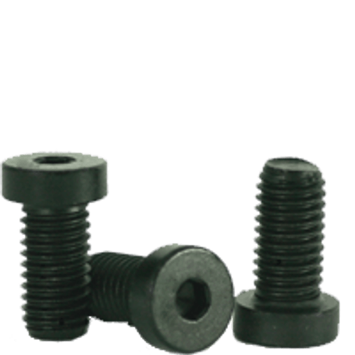 M12-1.75 x 40 mm Fully Threaded Low Head Socket Caps 10.9 Coarse Alloy DIN 7984 Thermal Black Oxide (250/Bulk Pkg.)