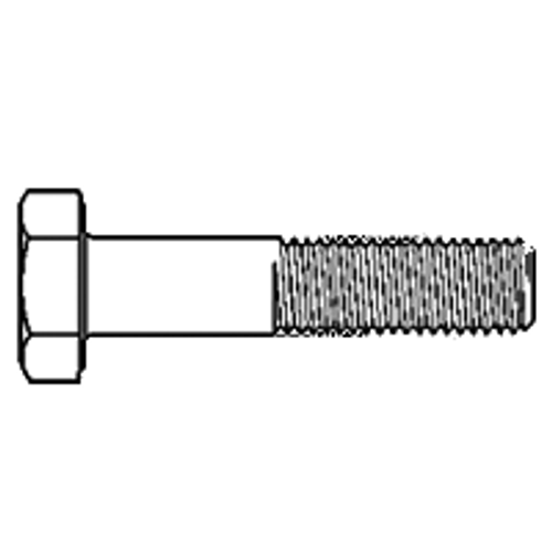 M8-1.25 x 60 mm Fully Threaded Metric 10.9 Hex Cap Screw Zinc Yellow (650/Bulk Qty.)