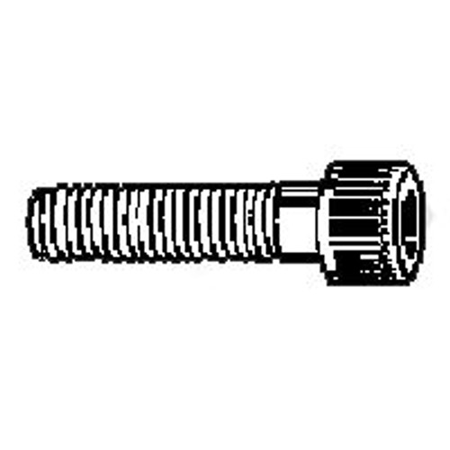 1/2"-13 x 2" Socket Head Cap Screws Zinc Yellow (Inch) (200/Bulk Pkg.)