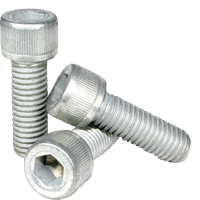 #10-24 x 7/8" Fully Threaded Socket Head Cap Screws Coarse Alloy Mechanical Zinc (1,000/Bulk Pkg.)
