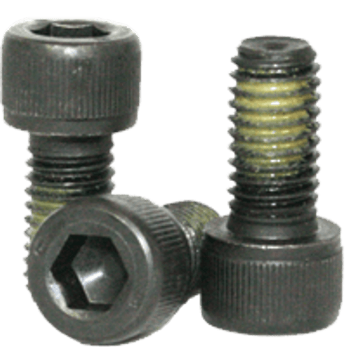 3/4"-10 x 1-1/4" Fully Threaded Socket Head Cap Screws Coarse Alloy Nylon-Patch Thermal Black Oxide (75/Bulk Pkg.)