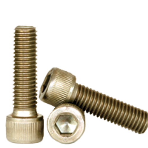 #10-24 x 3/8" Fully Threaded Socket Head Cap Screws Coarse Ni-Cu Alloy (1,000/Bulk Pkg.)