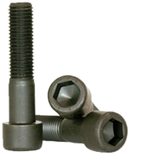 M6-1.00 x 65 mm Partially Threaded Socket Head Cap Screw 8.8 Coarse Alloy DIN 912 Thermal Black Oxide (800/Bulk Pkg.)