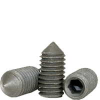 M8-1.25 x 12 mm Socket Set Screws Cone Point 45H Coarse Alloy ISO 4027 / DIN 914 (5,000/Bulk Pkg.)