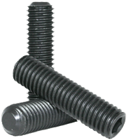 #10-24 x 1/8" Non-Standard Socket Set Screws Flat Point Coarse Alloy Thermal Black Oxide (5,000/Bulk Pkg.)