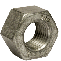 3"8 A194 2H Heavy Hex Nuts HDG Bulk AFT Fasteners
