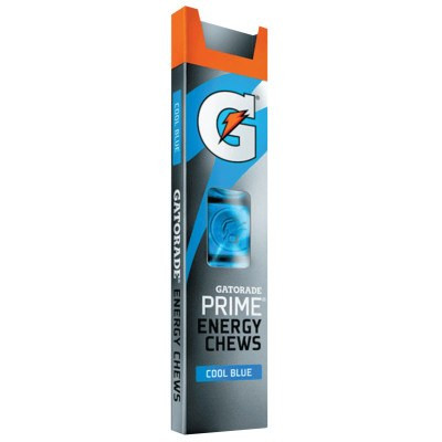 Gatorade Energy Chews, Cool Blue, Sleeve, 1/CA AFT Fasteners