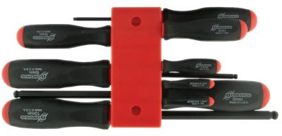 Bondhus Ball Tip Hex Screwdriver Blade - 12 Inch Long, 2.5mm, ProGuard Finish, Made In USA