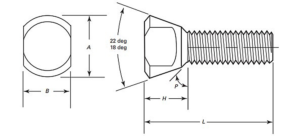 Plow Bolts Dimensions Specifications AFT Fasteners 58 OFF
