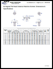 ndercut Flat Head Machine Screws PDF