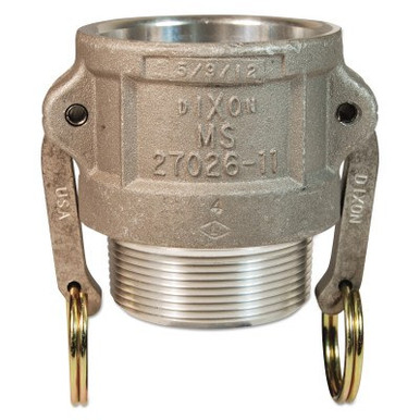 Dixon Valve Andrews Type B Cam and Groove Couplers, 2 in (NPT