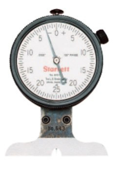 L.S. Starrett 643JZ DIAL DEPTH GAGE W/, 1 EA | AFT Fasteners