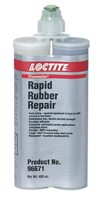 Loctite Fixmaster Rapid Rubber Repair, Urethane, 400 mL, Cartridge