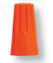 22-14 AWG Orange Screw On Connector - Orange (100/Pkg.) | AFT Fasteners
