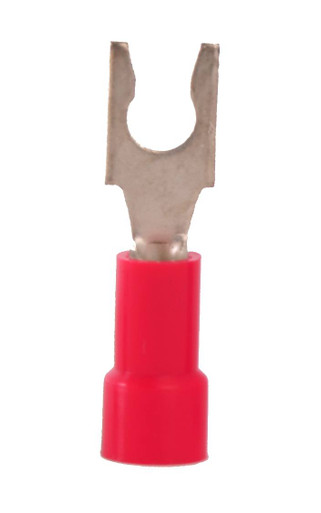 22-18 AWG Nylon Insulated #6 Snap Spade Terminal - Brazed Barrel (1000 ...