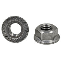 10 Dadi Flangia Dentellati M8-1.25 Zincati Gialli Grado 8 Acciaio Taiwan - Foto 2