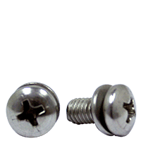Stainless Steel Phillips Pan Head Screws A2 304 18-8 #4-40 x 7//8/"