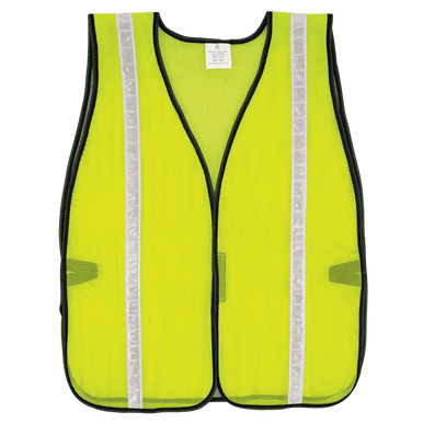 FrogWear HV High-Visibility Yellow/Green Economy Mesh Safety Vest