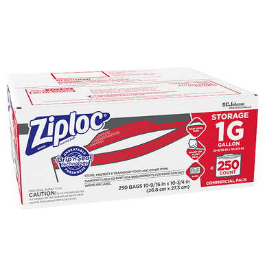 SC Johnson Ziploc Slider Mega Storage Bags, Gallon, 68 Count/9