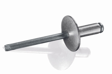 ABS-56LF Goebel Open End Blind Rivet, 5/32, .156 Diameter [.251-.375 ...