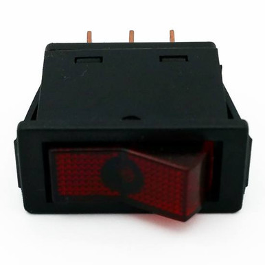 Rectangle Rocker Switch Red On Off 20A (6/Pkg.) | AFT Fasteners