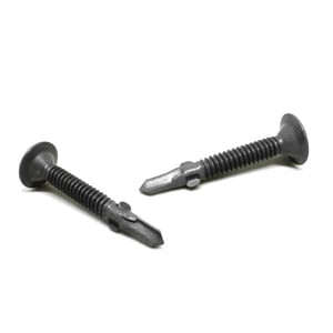 1000 Count Phillips Pan Head #10 X 1" Self-Drilling Tek Screws - Zinc Coated Steel - By Lexar Industrial