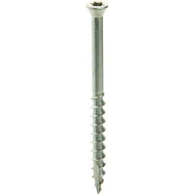 Grip Rite #7 X 1-5/8" Stainless Steel Trim Screws - 1lb Pack, 315 Grade, For Decking, Siding & Trim 1 thumbnail image