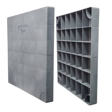 AC Condenser Pad 30 X 30 X 3 in Graphite/Gray (1 EA. / 16 per Pallet ...