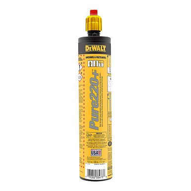 DeWalt Pure 220+ Quickshot Epoxy Injection Adhesive Anchoring