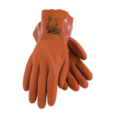 PermFlex® Cold Resistant PVC Glove with Seamless Liner and Rough ...