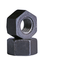 3/4-10 Heavy Hex Nut, A563 Grade DH Steel, Plain (Quantity: 1000) Thread  Size-Pitch: 3/4-10