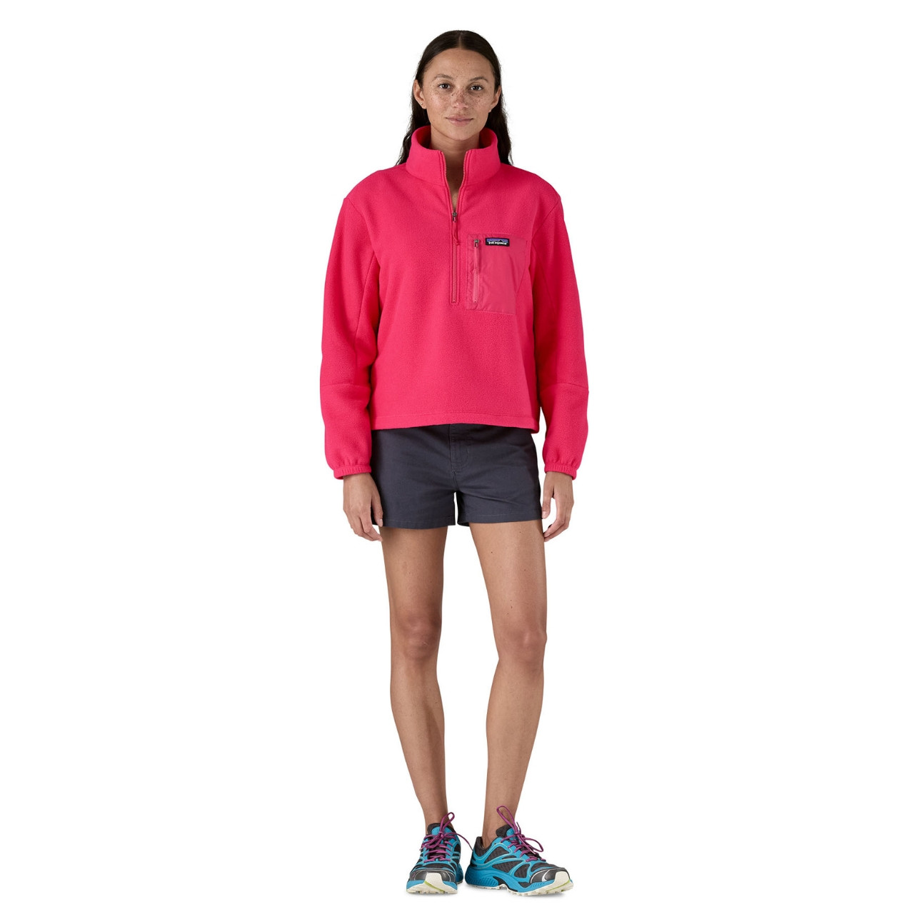 Patagonia 女性用 M Patagonia Microdini 1/2-Zip Fleece Pullover - Alpinistas