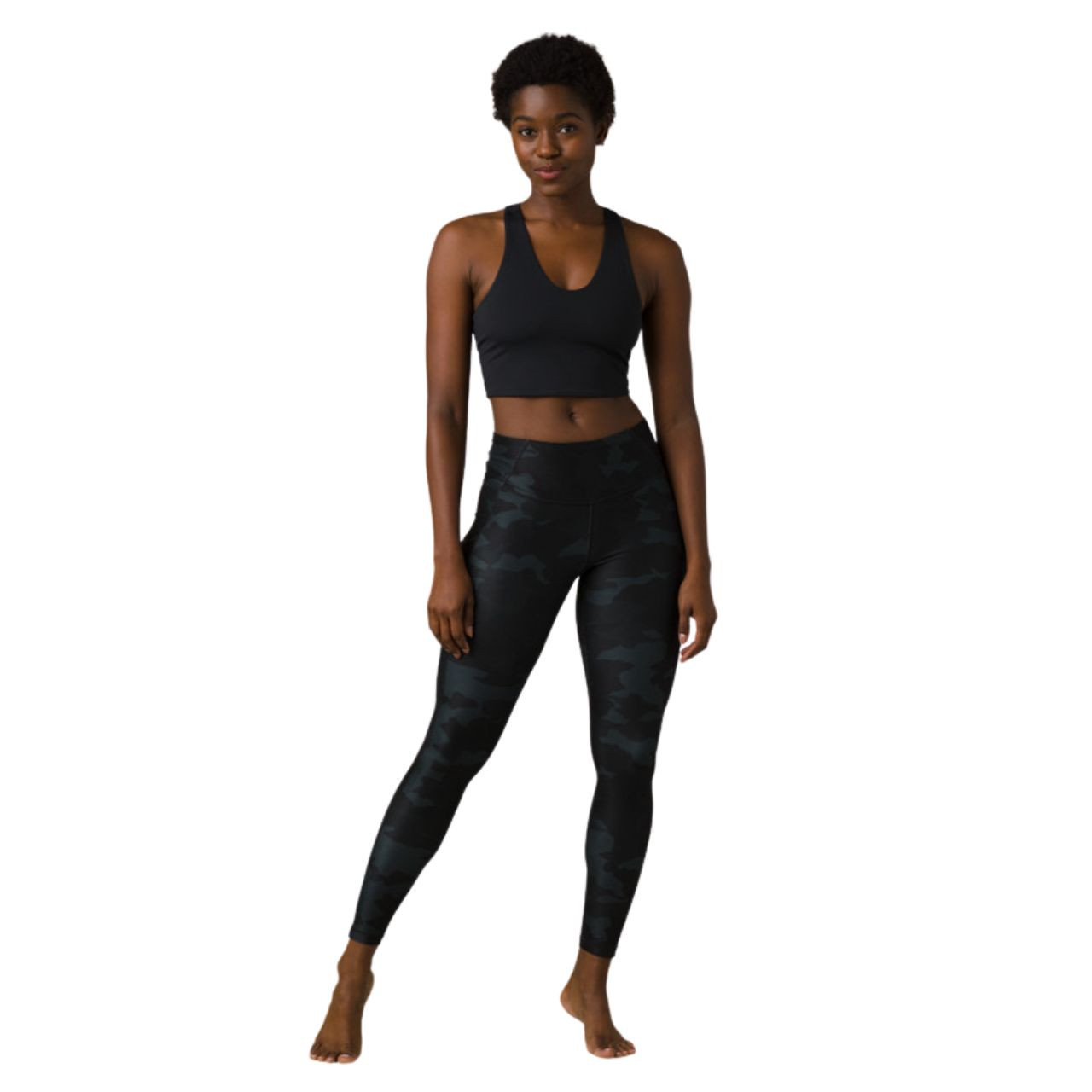 prAna Electa Legging II - Women's, Medium, Black Camo, — Womens