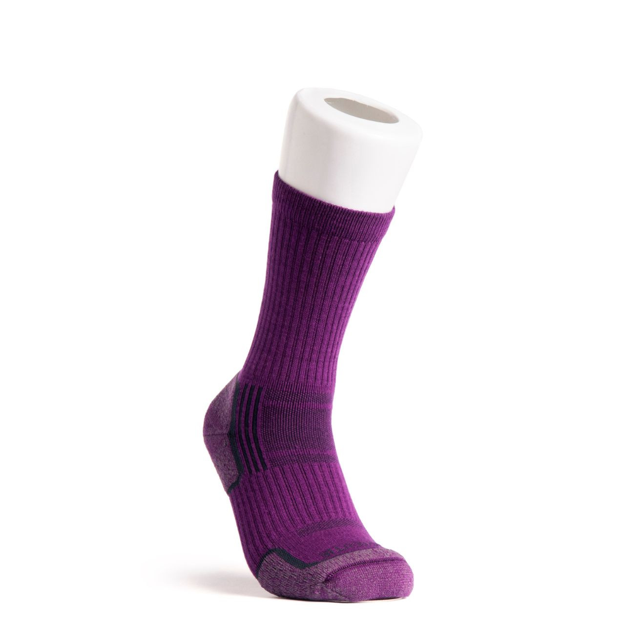 Women's Toe Socks Rainbow Crew – Purple Doorknob