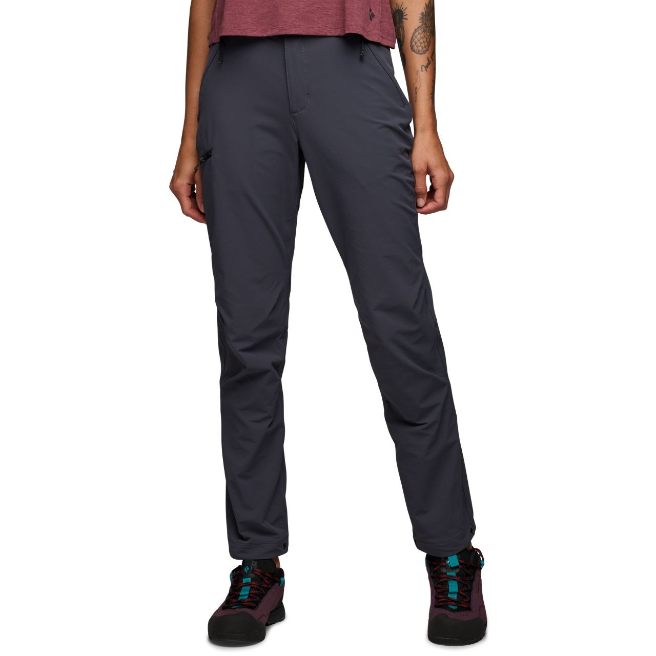 Swedemount ÖSTERSUND WARM PANT W - Outdoor trousers - black carbon black/ black - Zalando