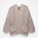 Prana Sunday River Long Cardigan Almond