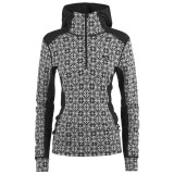 Kari Traa Rose Baselayer Hoodie - 100% Merino Wool - Black