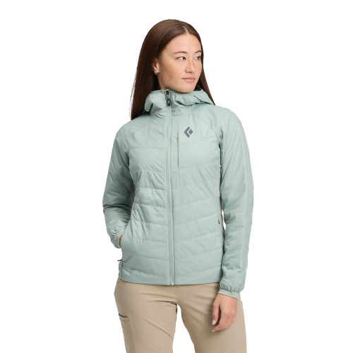 BD Women's Solution 1.0 Hoody - Agave BD Women's Solution 1.0 Hoody - Agave