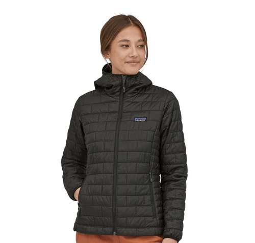 Patagonia Women's Nano Puff Hoody - Black