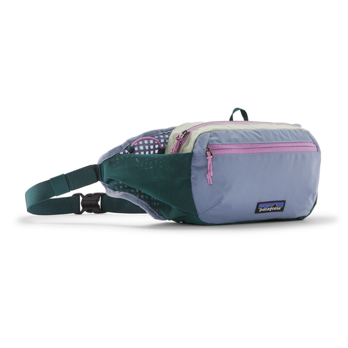 Patagonia Terravia Hip Pack 4L - Patchwork: Barnacle Blue Patagonia Terravia Hip Pack 4L - Patchwork: Barnacle Blue