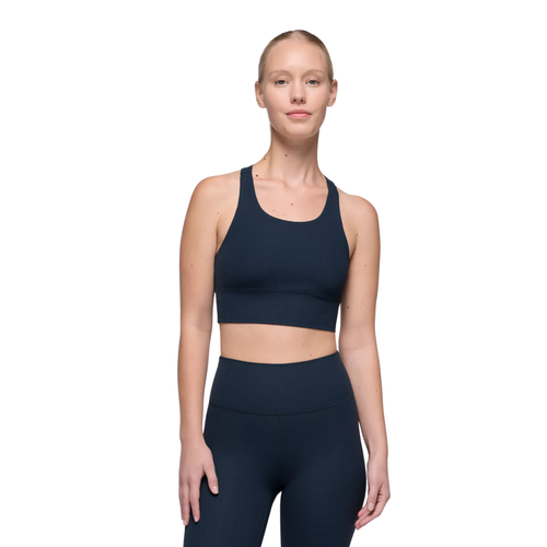 Prana Luxara Rib Racerback Bralette - STORMY NIGHT Prana Luxara Rib Racerback Bralette - STORMY NIGHT