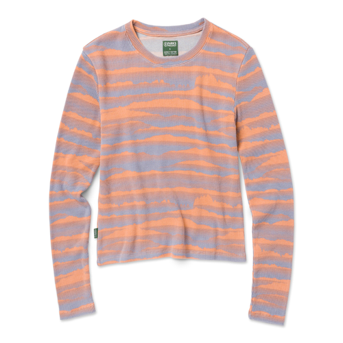 Parks Project Women's Smoky Mtn. Haze Mini Waffle Tee